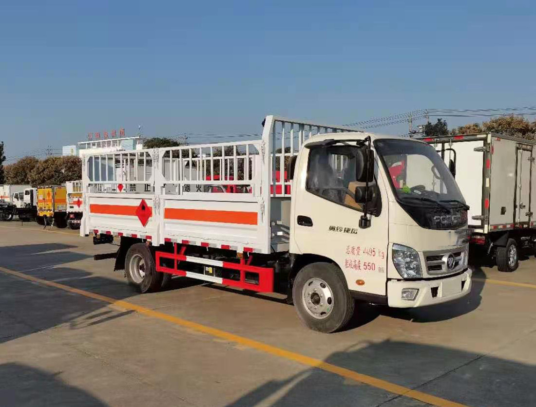 福田奧鈴藍牌氣瓶運輸車